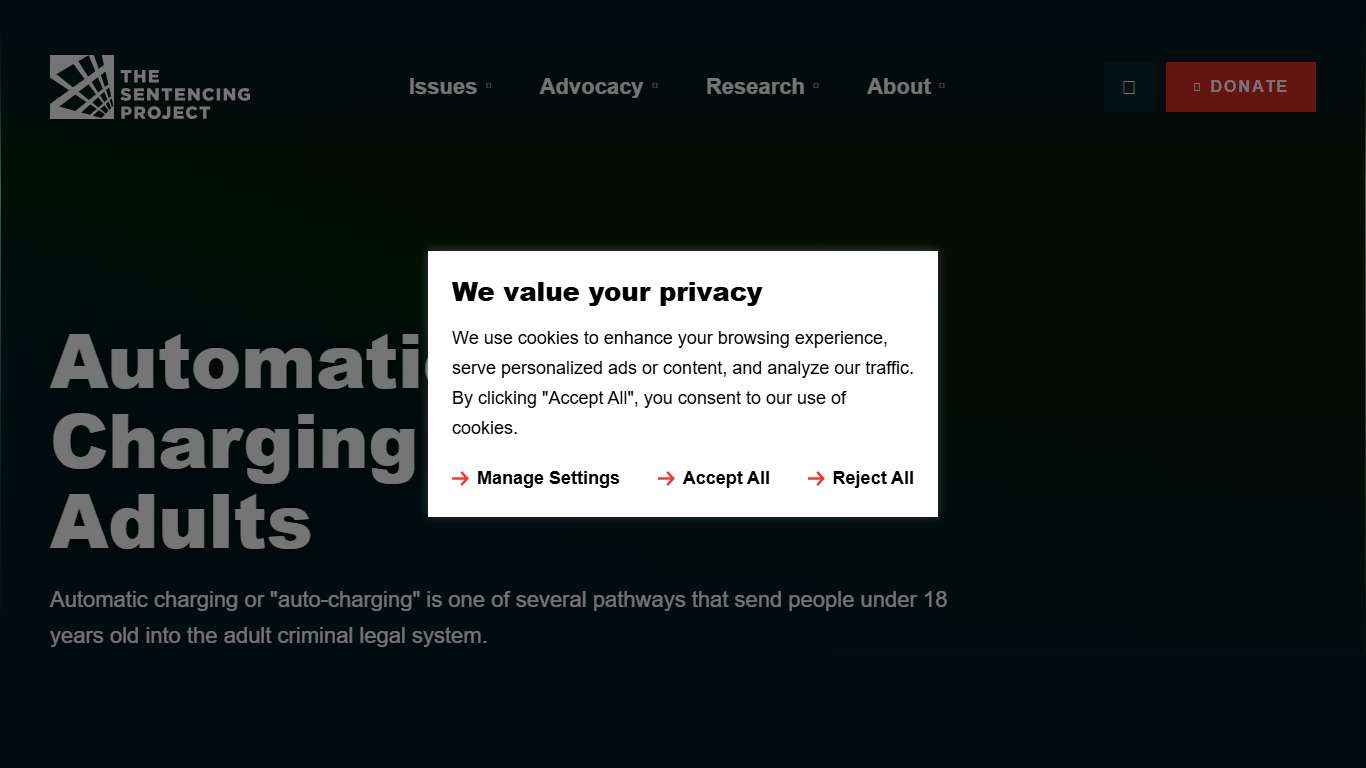 We change the way Americans think about crime and punishment